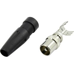 Conrad Components Koaksialni vtič s tulcem za zaščito pred pregibanjem priključek, (20432100) Cene
