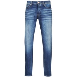 Jack & Jones Kavbojke slim JJIMIKE Modra Cene