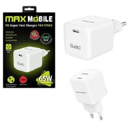 Maxmobi KUĆNI PUNJAČ PD SUPER FAST CHARGE,Type C GAN II TR417002,65W Cene