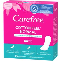 Carefree Cotton dnevni vložki 56 kos Cene