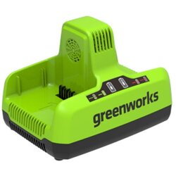 GREENWORKS 60V Akkusystem Dvojna polnina naprava (Ustrezno za: Vse 60V baterije) productname.garantie.plussign BAUHAUS garancija 5 let za naprave na električni ali motorni pogon Cene