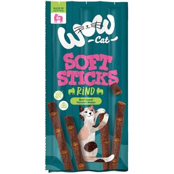 WOW Cat Soft Sticks - Govedina (6 x 5 g) Cene