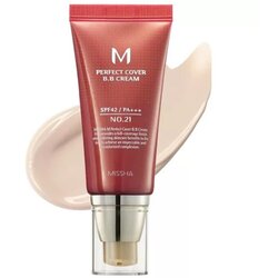 MISSHA Perfect Cover BB cream SPF42, PA+++ 021 Light Beige Cene