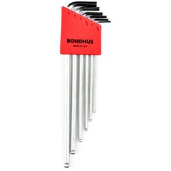 Bondhus 17046 BriteGuard HEX 1,5 - 5,0 Set ekstra dugih imbus ključeva sa kugličnom glavom 6 kom ( 17046 ) Cene