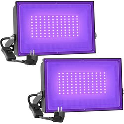 ONFORU 2x UV LED reflektor z UV svetlobo, 50W Cene