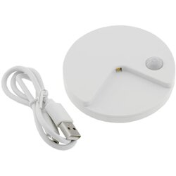 Ct USB polnilna tanka LED svetilka s PIR senzorjem gibanja toplo bela svetloba Cene