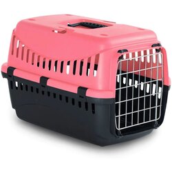 MP BERGAMO gipsy eco transporter za ljubimce sa metalnim vratima, 58x38x38cm, plavo-crni Cene
