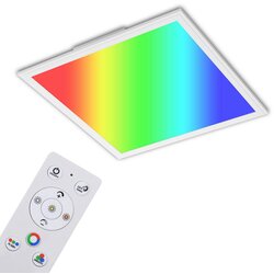 XXXL Briloner 7152-016-LED RGB prigušiva LED panel za površinsku montažu, LED u boji/24W/230V 3000-6500K + daljinski upravljač Cene