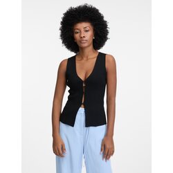 Orsay Black Women's Vest - Women's Cene