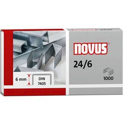 Klamerice Novus 24/6, 1000 komada Cene