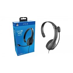 Pdp Slušalke Ps4, Ps5 Chat Headset Lvl30 Sive Cene