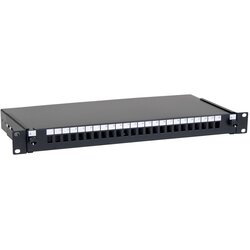 Masterlan safewell patch panel 24 simplex sc sa kasetom, bez modula, crni Cene