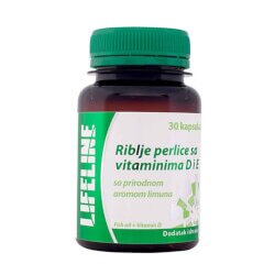 Lifeline Riblje perlice sa vitaminima D i E Cene
