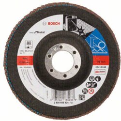 Bosch lamelni brusni disk X571, Best for Metal prečnik 125 mm; granulacija 80, kolenasti 2608606924 Cene