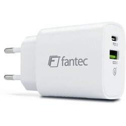 Fantec polnilec 2575, 20 W, QC, PD, USB-A, USB-C Cene