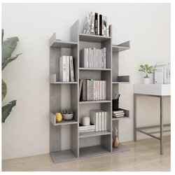  za knjige siva boja betona 86x25 5x140 cm od iverice Cijene