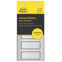 Avery Zweckform Etikete za označevanje inventarja, aluminijske, 50 x 20 mm Cene