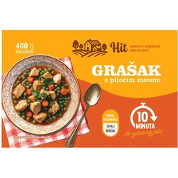 HIT grašak s pilećim mesom 400 g Cene