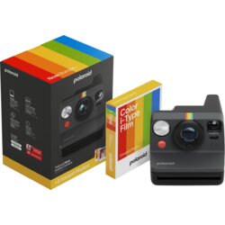 Polaroid Now Gen 3 Pebble Black bundle with Color Film (8 photos) Cene