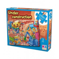KS Games Igračka puzzle jumbo Gradilište JP31004 68x48cm Cene