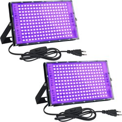 CREATESTAR 2x 150 W LED UV reflektor IP65 395–400 nm Cene