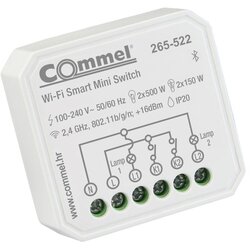 Commel Prekidač podžbukni SERIJSKI SMART WI-FI MEHANIZAM Cijene