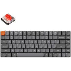 KEYCHRON K3 Max Brezžična Mehanska Tipkovnica Low-Profile, Bluetooth / 2.4 GHz, RGB, Gateron Hot-Swap Red, US Layout, K3M-H1, (21733818) Cene