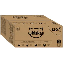 Whiskas Senior vrećice 120 x 85 g - Izbor peradi u želeu Cene