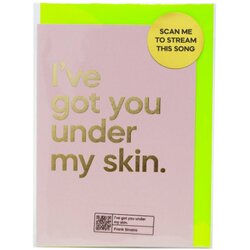 Widdop & Co. Say It With Songs - Čestitka - Say It With Songs, Frank Sinatra, I've Got You Under My Skin Cene