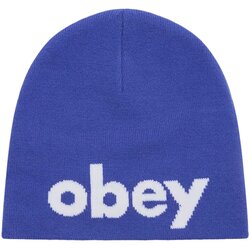 Obey Kape s šiltom Lowercase Beanie Modra Cene