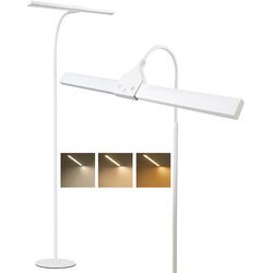 Nettlife LED talna svetilka za dnevno sobo, zatemnljiva - 156 cm, moderna, 10 W, bralna svetilka z upravljanjem na dotik in časovnikom, (22148950) Cene
