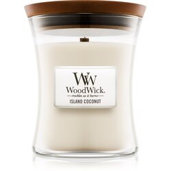 WoodWick island coconut dišeča svečka 275 g unisex Cene