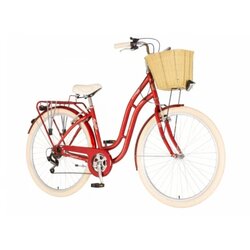 Visitor bicikl bella 28" crveno srebrni Cene