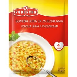Podravka goveđa supa sa zvezdicama 52g kesica Cene
