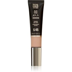 Dripping Gold CC Me In lahki tekoči puder SPF 45 odtenek Sand 3.5 32 ml Cene