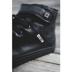 Kesi Pánské vysoké zateplené tenisky Big Star - černé Cene