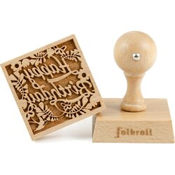folkroll Happy Birthday pečat za piškote, 55 x 55 mm Cene