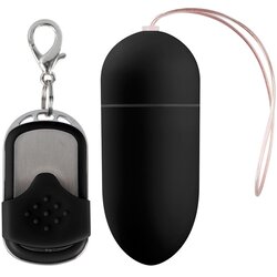 Shots Toys 10 Speed Remote Vibrating Egg Big Black Cene