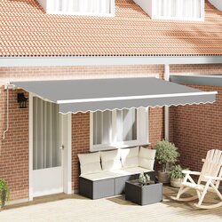 vidaXL električni tenda okvir zložljiv 4x2 m kovina Cene