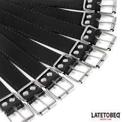 LATETOBED BDSM Line Behind Back Adjustable Harness Black Cene