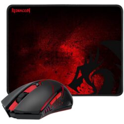 Redragon 2 in 1 Combo M601WL-BA Mouse and MousePad Cene
