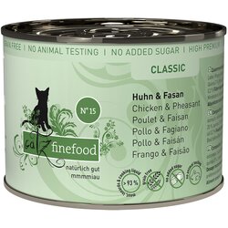 catz finefood Varčno pakiranje 12 x 200 g - Piščanec & fazan Cene