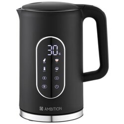 AMBITION Magnat digitalni električni grelnik vode 1,7 l črne in srebrne barve, (5000263539) Cene