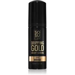 Dripping Gold Luxury Tanning Mousse Dark samoporjavitvena pena za povečanje porjavelosti 150 ml Cene