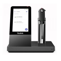 Yealink WH67 UC Slušalice Brezžično Obesno na uho, Obruč za glavo, Vrpca za vrat Pisarna / klicni center Bluetooth Postaja za polnjenje Črna Cene