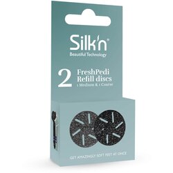 Silkn FreshPedi Medium & Coarse zamjenske glave za električnu rašpu za stopala for FreshPedi 2 kom Cene