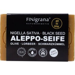 FINigrana® Bio & Naturkosmetik Aleppo milo Nigella Sativa in črno seme - 100 g Cene