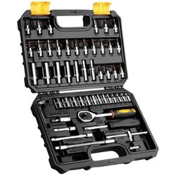 DEKO TOOLS set 53 račne in ročnega orodja v kovčku DKMT53 Cene