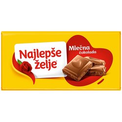 NAJLEPŠE ŽELJE čokolada štark mlečna 90g Cene