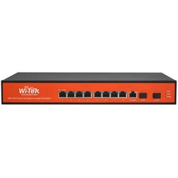 Wi-tek WI-PMS310GF-UPS+ 8GE+2SFP Ports 24V-48V Mixed L2 Managed UPS No-Break PoE Switch with 8-Port PoE Cene